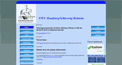 Desktop Screenshot of ewu-westernreiten.de