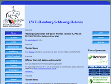 Tablet Screenshot of ewu-westernreiten.de